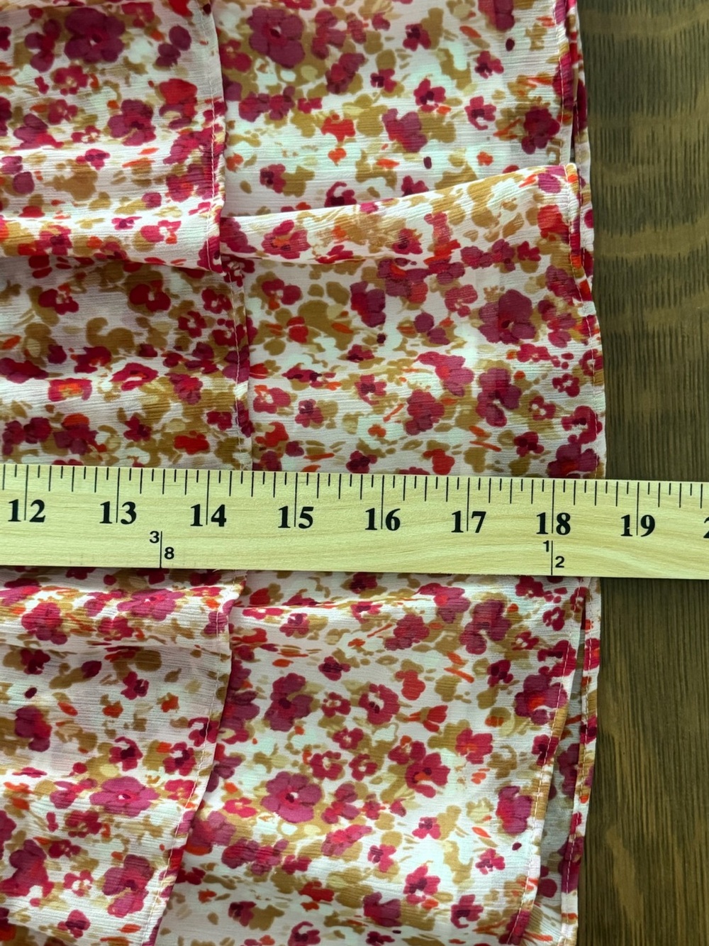 J.Crew Floral Tiered Ruffle High Rise Mini Skirt | Size XS | Pink Orange Gold - Picture 4 of 6
